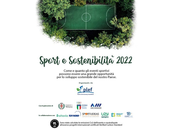 PLEF - Sport e Sostenibilità 2022 - Gli eventi sportivi come opportunità per lo sviluppo sostenibile