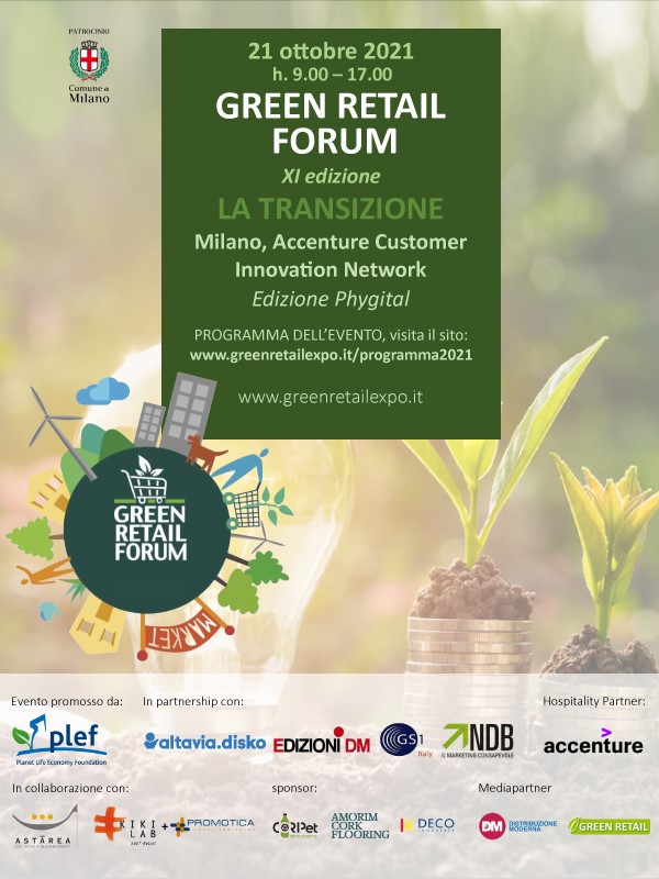 PLEF - XI Edizione GREEN RETAIL FORUM PLEF: La Transizione