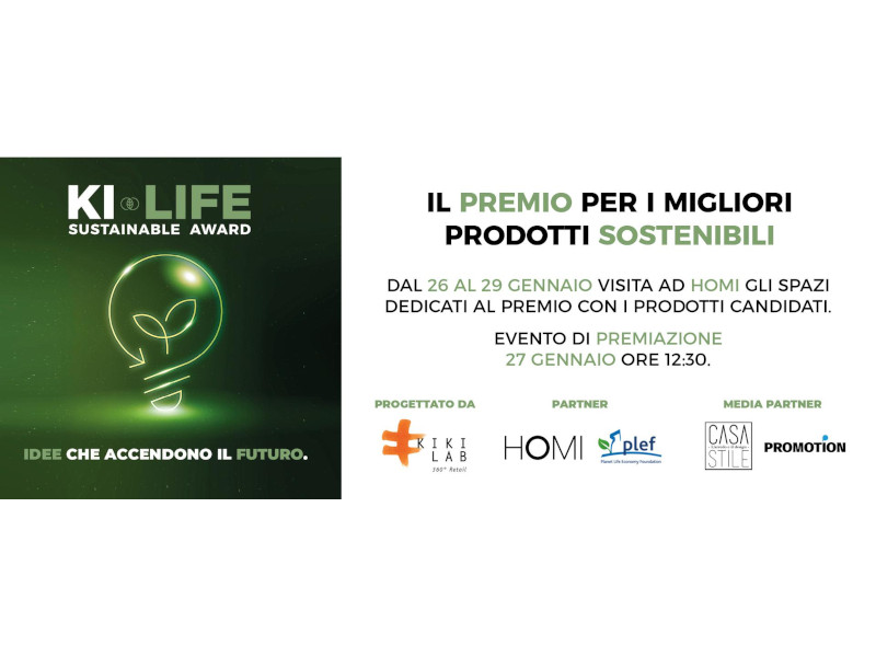 PLEF - Tutto pronto per il Ki-Life Sustainable Award!