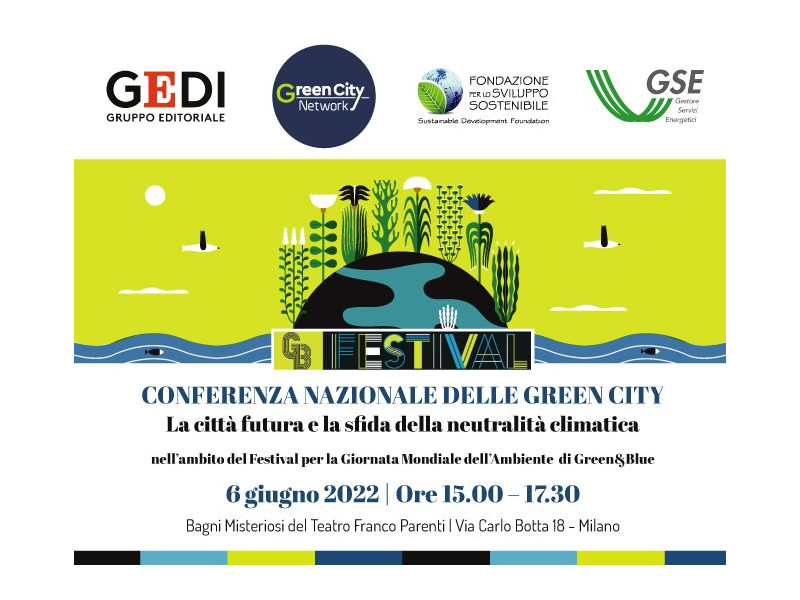 PLEF - A Milano la Conferenza Nazionale Green City e il Festival di Green&Blue