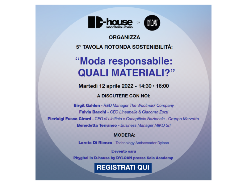 PLEF - D-House | Moda responsabile: quali materiali?