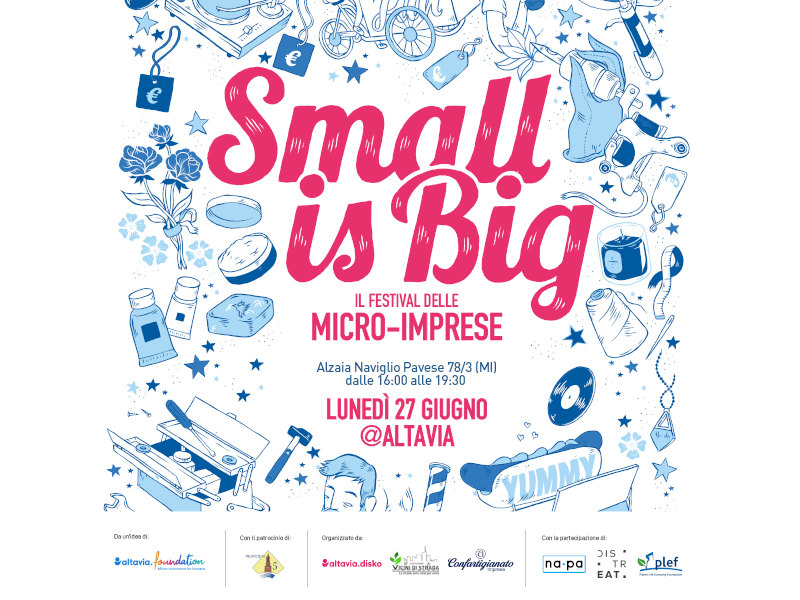 PLEF - Appuntamento con "Small is Big", il festival delle Micro-Imprese organizzato da Altavia