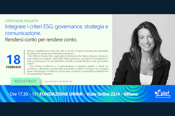 PLEF - Associazione per la sostenibilit&agrave; d&rsquo;impresa